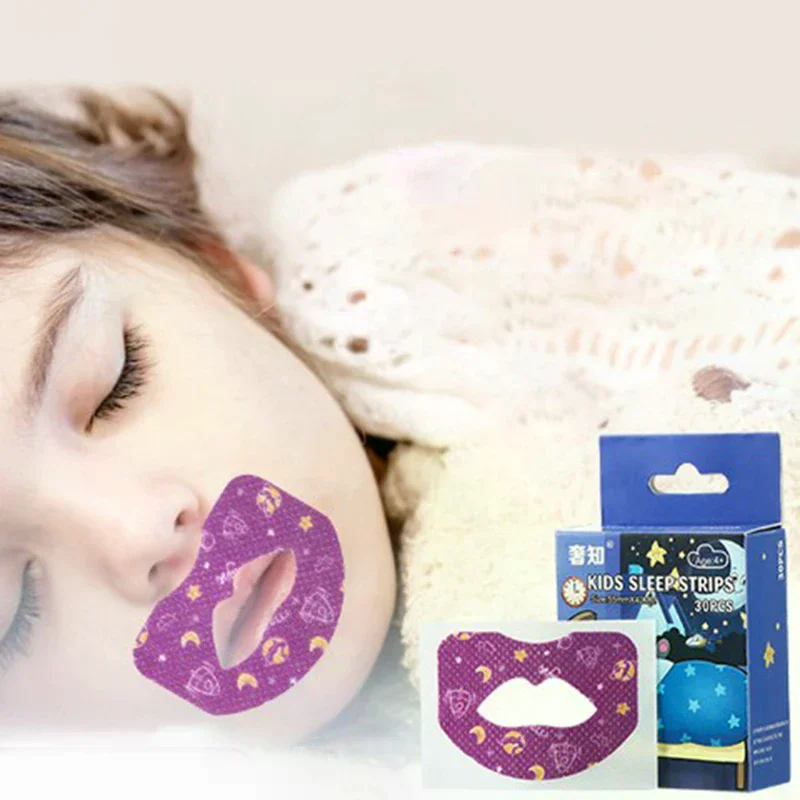 Lip Nose Breathing Improvement Stickers Mouth Breathing Correction Stickers Children's Anti-snoring Stickers Adult Night Sleep
