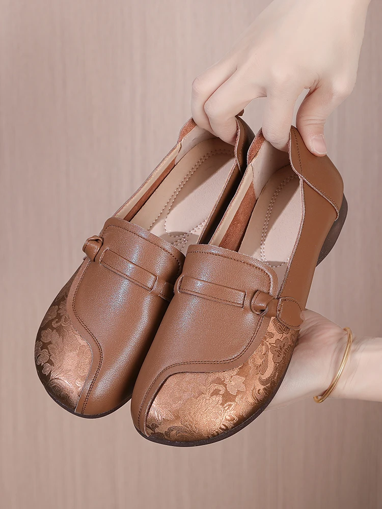 spring-new-sle-chinese-sle-soft-bot-anti-slip-flat-bot-single-oes-women's-comfortable-leather-slip-on-mom-oes