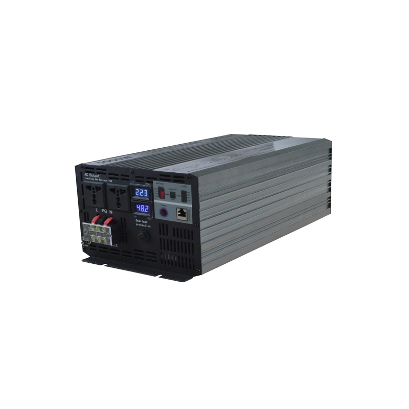 

2022 Hot Sale 48v Inverter 120v 5000w Pure Sine Wave Car Power Inverter