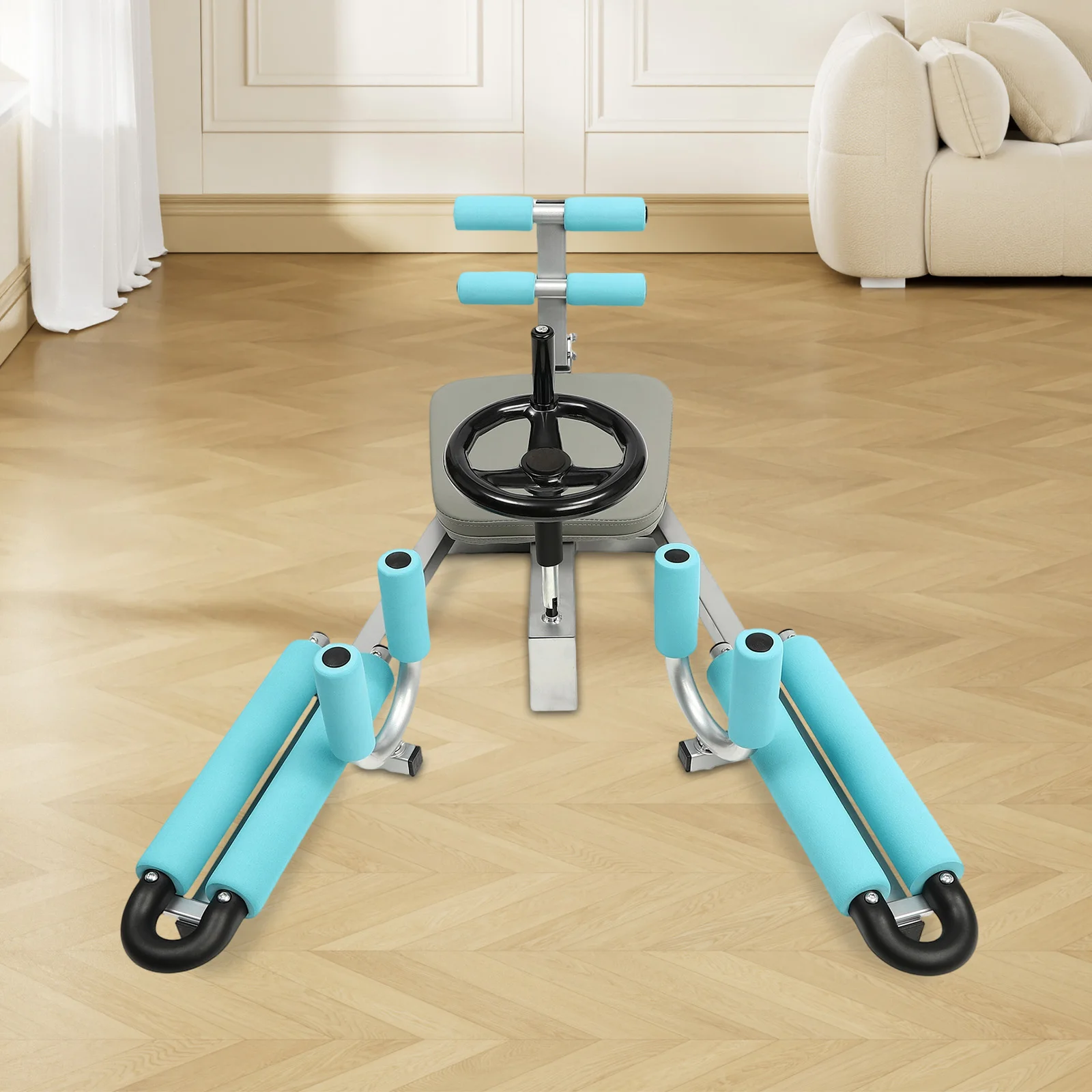 330.7lbs Leg Stretcher Heavy Duty Split Machine Flexibility Stretching Trainer Equipment Home Yoga Gym for Ballet Yoga Dance Martial Arts, Angles Adjustable