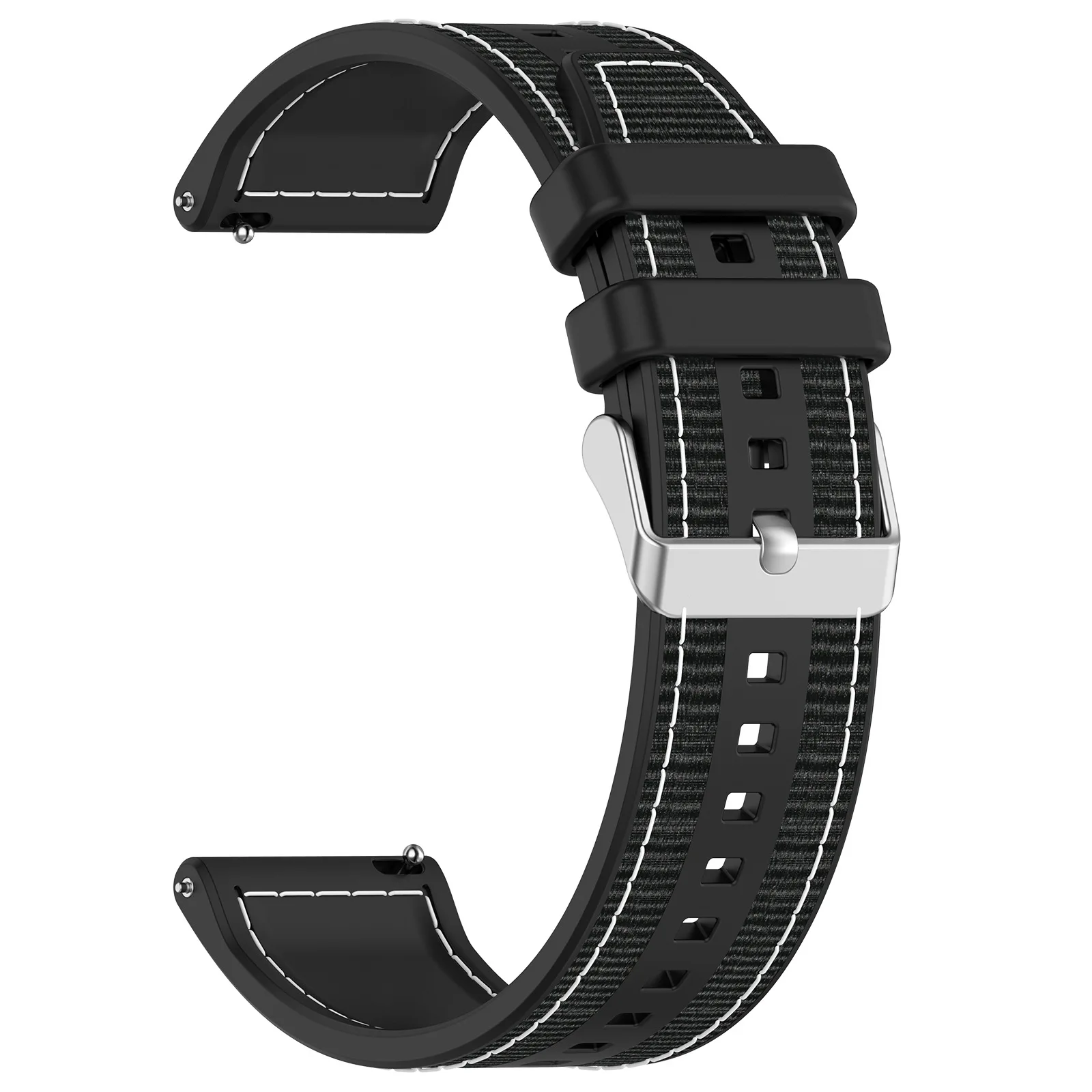 حلقة الفرقة ل Amazfit Bip 6 5 Bip6 حزام ساعة ذكية سيليكون النايلون أسورة يد العصابات ل Amazfit Bip 6 اكسسوارات Correa