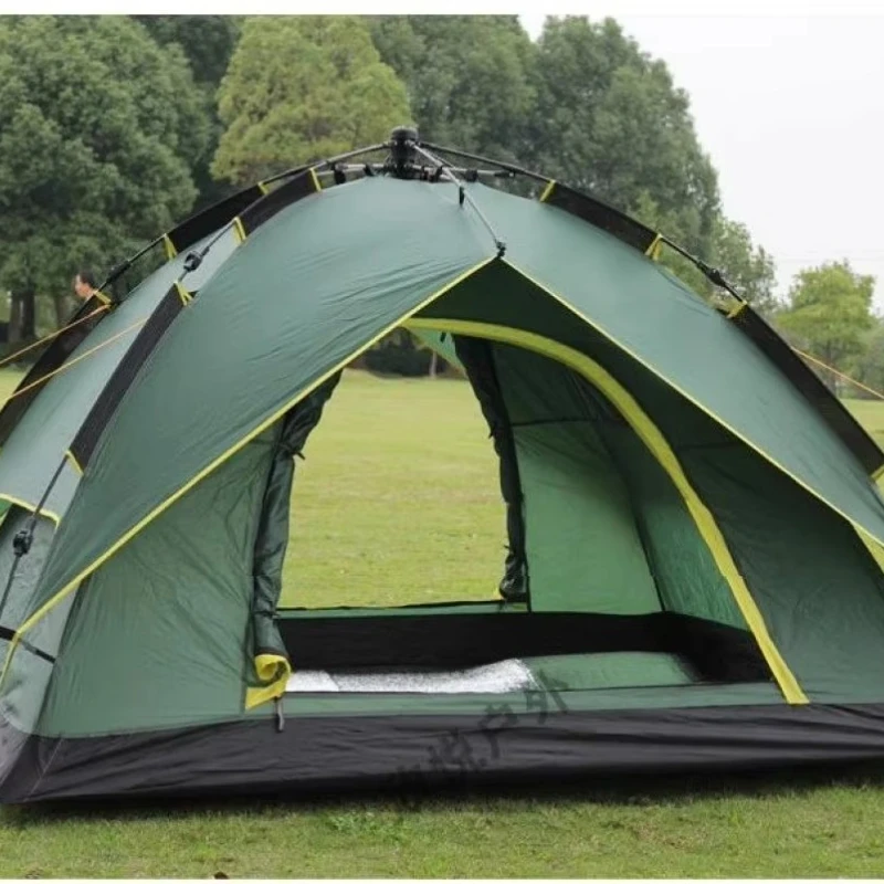 

High-quality, pop-up tent, single or double decker, family outdoor waterproof camping