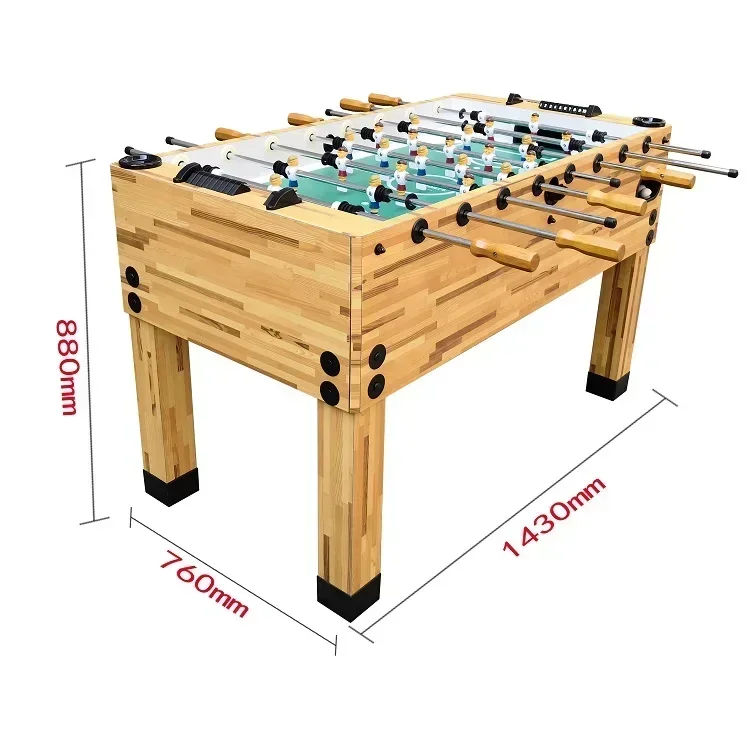 

4 Feet Kids 8 Rods HDF Indoor Games Soccer Table,Football Table, Profesional Foosball Table