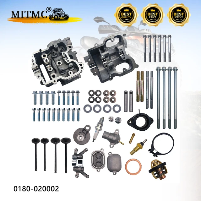 Głowica cylindra i pokrywa kompletna do silnika CF 500 CF188 500cc ATV 500 X5 Quad 0180-020002 CF188-020002