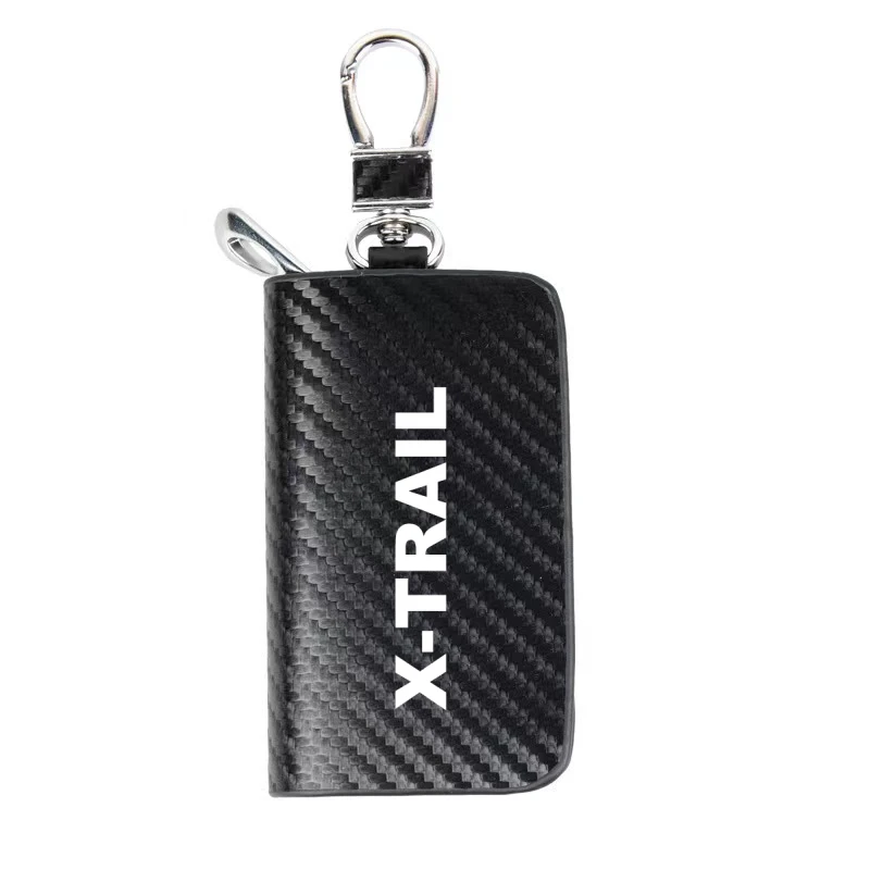 Autosleutel Bescherming Shell Tas Carbon Filber Autosleutel Geval Voor Nissan Xtrail X Trail T30 T31 T32 2021 2020 2019 2018 2017 - 2001