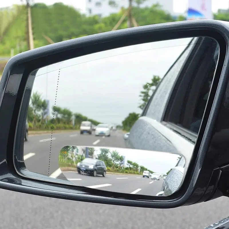 Car RearView Mirror 360 Degree Wide Angle Convex Blind Spot Parking  Reversing  Auxiliary Rear View Mirror Accessories