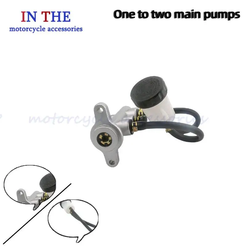 

Karting car with one tow and two main pumps suitable for four-wheel beach bike accessories brake main pump karting brake pump