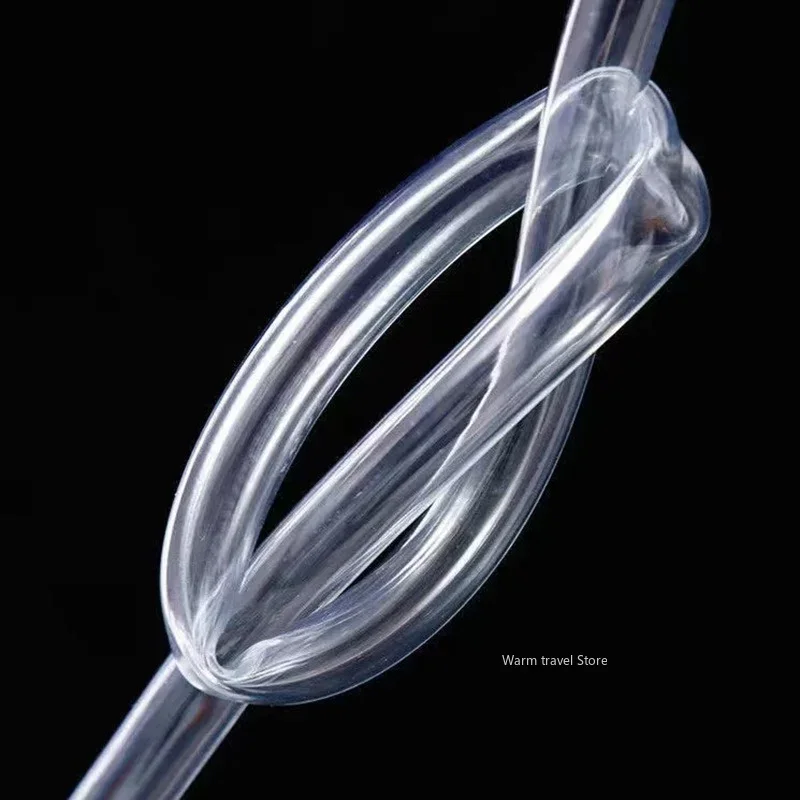 Manguera de PVC transparente de grado alimenticio, tubo de goma de 8mm, 4mm, 6mm, 8mm, 10mm, 12mm, bomba de acuario