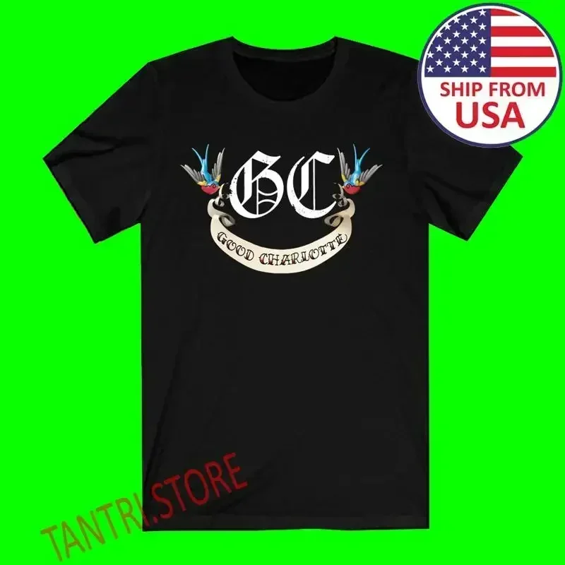 Good Charlotte Men's Black T-Shirt Size S to 3XL