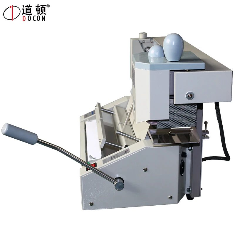 A4 size exercise books desktop manual glue binding machine