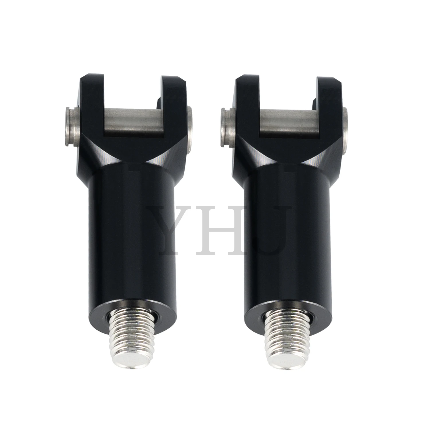 

2,25 "опора для задней пассажирской подножки для мотоцикла Harley Softail Fatboy Heritage FXST 2000-2006, хромированный/черный