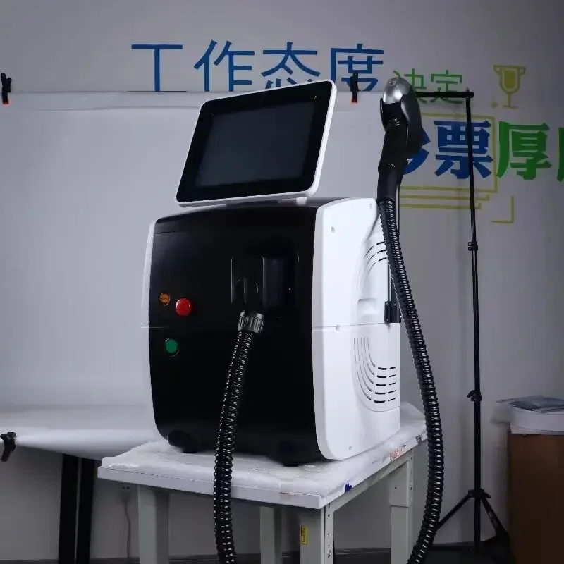 808 Diode Laser Hair Removal Machine Triple Wavelength Painless Permanent Portable 808nm 755nm 1064nm