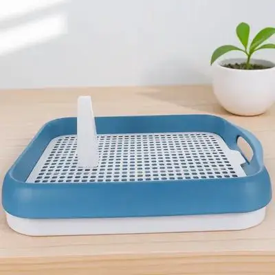 

Mesh Dog Toilet Plastic Puppy Toilet Anti-Slip Anti-Slide Pet Potty Indoor Portable Lightweight Durable Pp Material Easy Clean