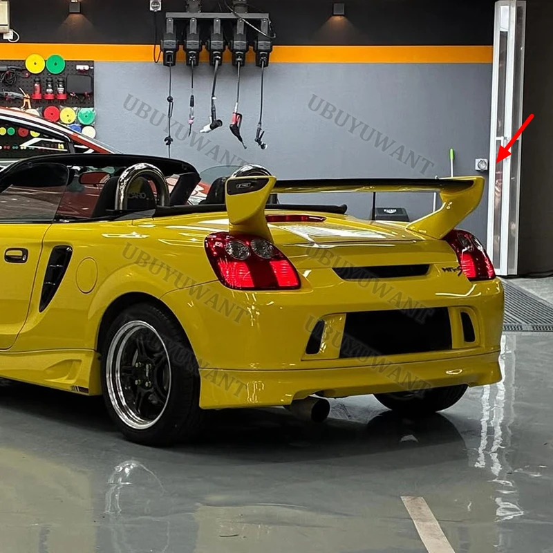 For Toyota MR2 Spyder MRS ZZW30 Carbon Fiber Rear Spoiler Tail Trunk Boot Wing Cover Car Accessories