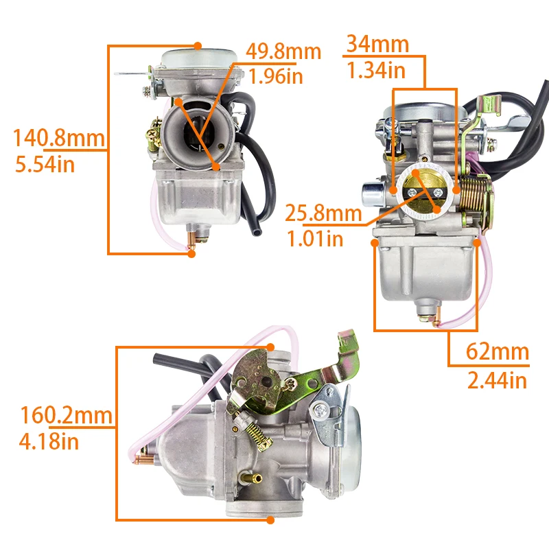 Carburatore For Suzuki GN 125 EN125-2 94-01 GS GN Intruder 125 Carb ATV Motorbike GN125 GS125 GN125E EN125 - view 2
