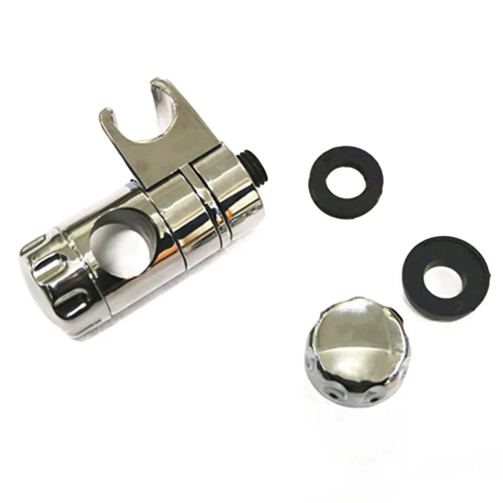 Handset Bracket Kit Chrome Adjustable ABS Based Adjustable Lock Mechanism Right Side Mount Perfect for 25mm Risers