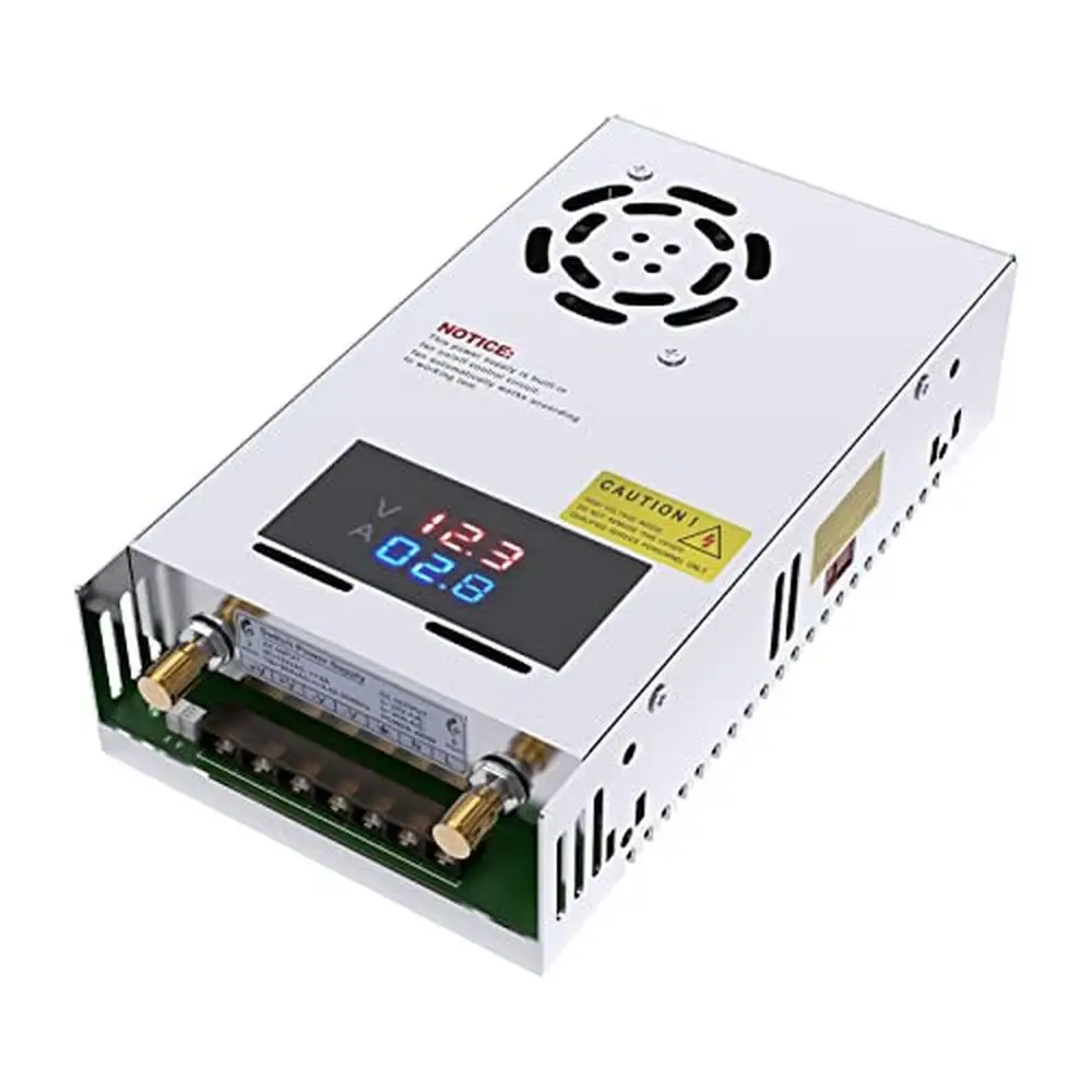 Adjustable AC to 24V DC Converter 480W 20A LED Power Supply with Overload Protection Industrial Use