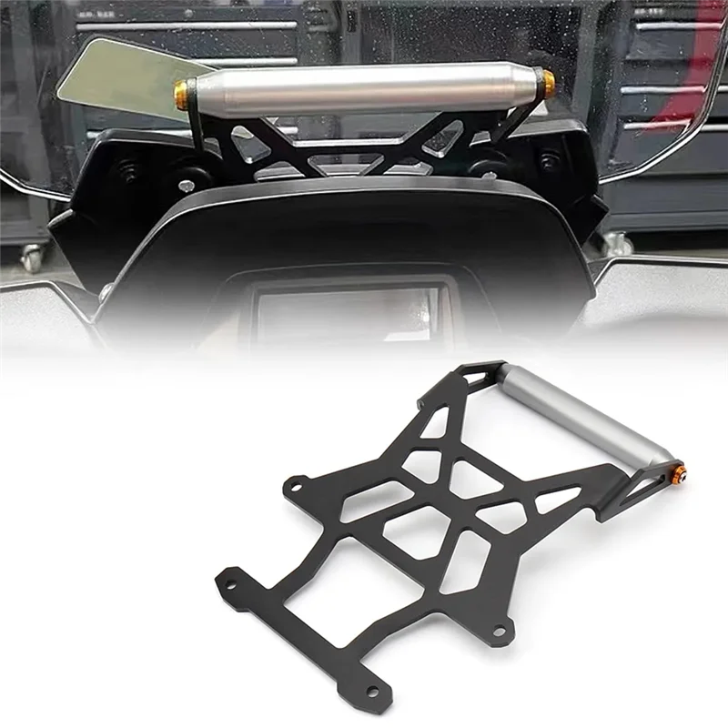 

R4-Motorcycle GPS Navigation Mounting Bracket Adapter Holder Parts For XMAX 300 XMAX300 X-Max300 X-MAX 300 2023-(12MM)