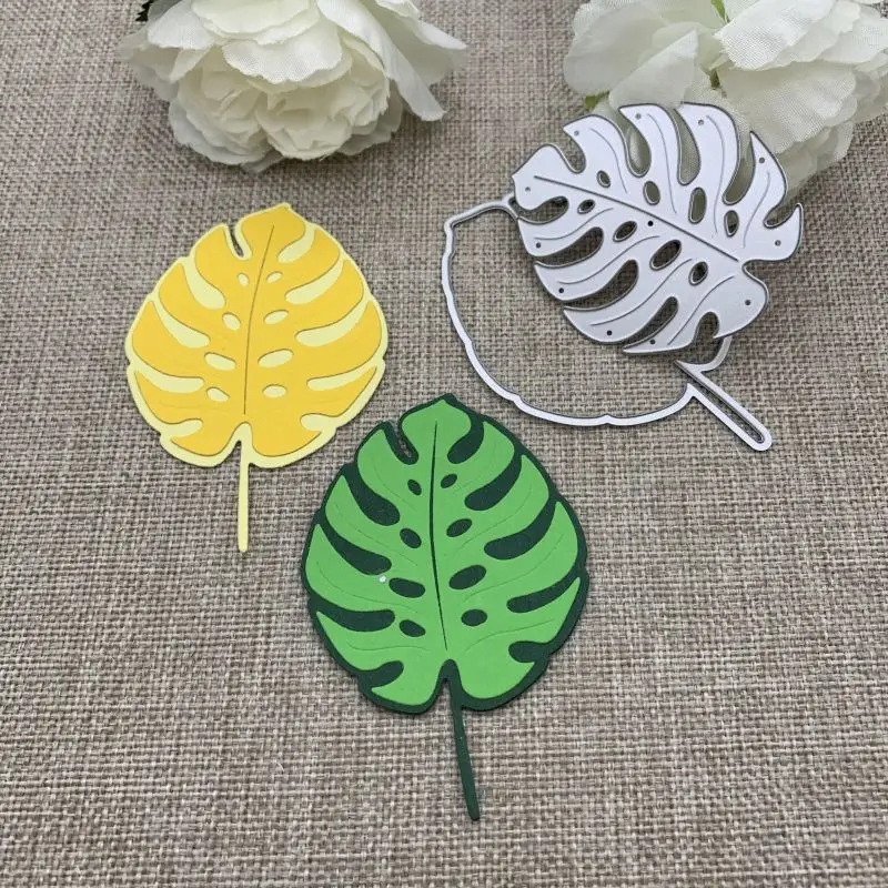 Tropical fern leaves Metal Cutting Dies Stencils For DIY Scrapbooking Decorative Embossing Handcraft Die Cutting Template Mold