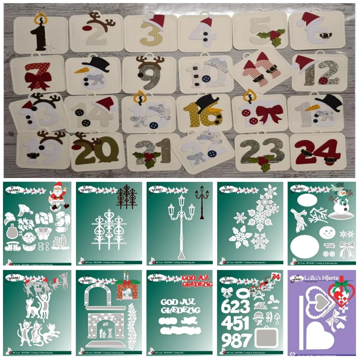 Newest Christmas Fireplace Santa Snowman Metal Cutting Dies for DIY Making Card Scrapbook Embossed Paper Album Craft Supplies