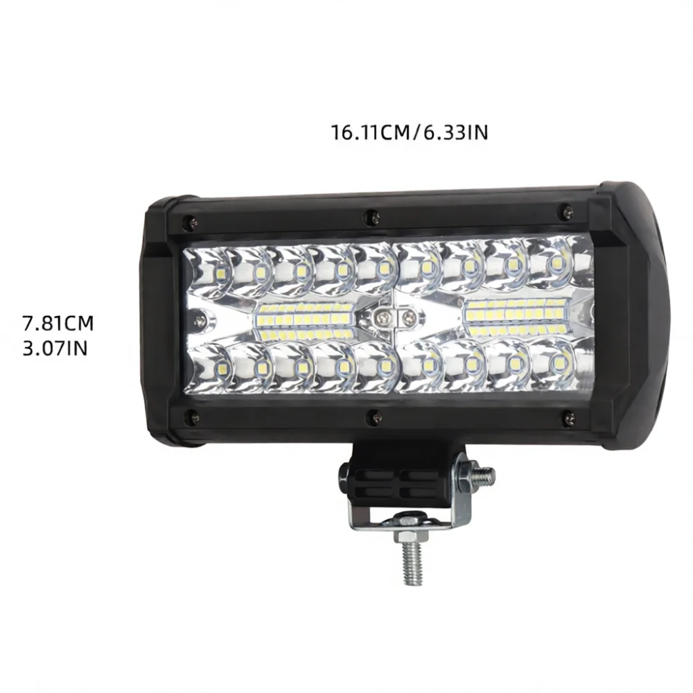 Universal 120W LED Work Light Bar Spot Beam For Car Truck Off Road Vehicle Driving Fog Auxiliary Lamp Durable Protective Exterio