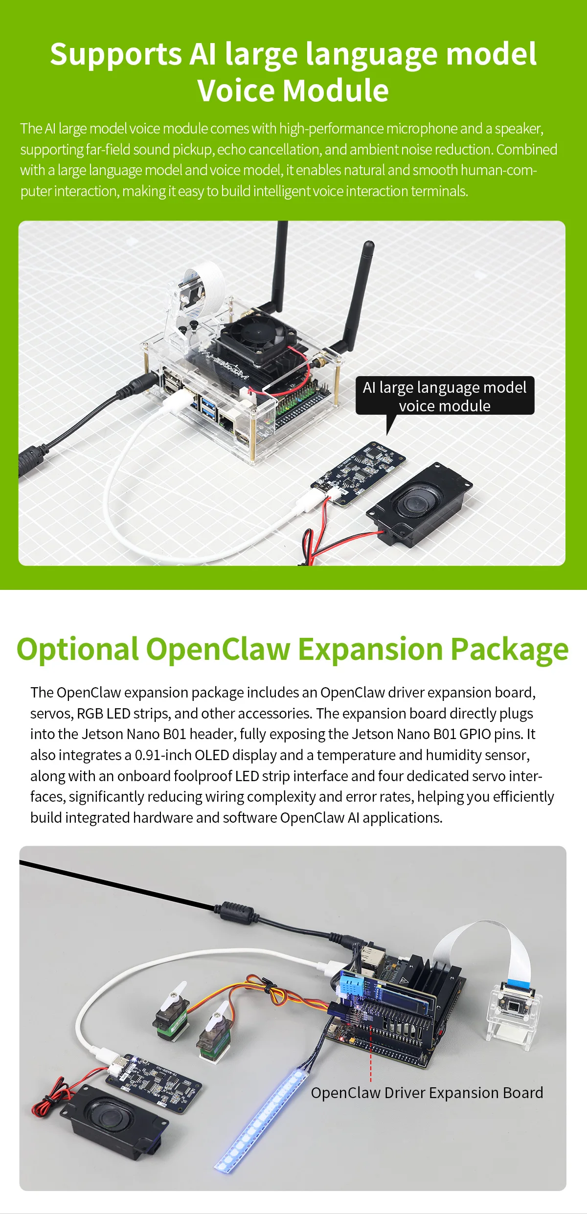 Jetson Nano 4GB KI-Entwickler-Kit für große Sprachmodelle zur Künstlichen Intelligenz-Programmierung, Deep Learning und ROS2 Robotik – Detail 28