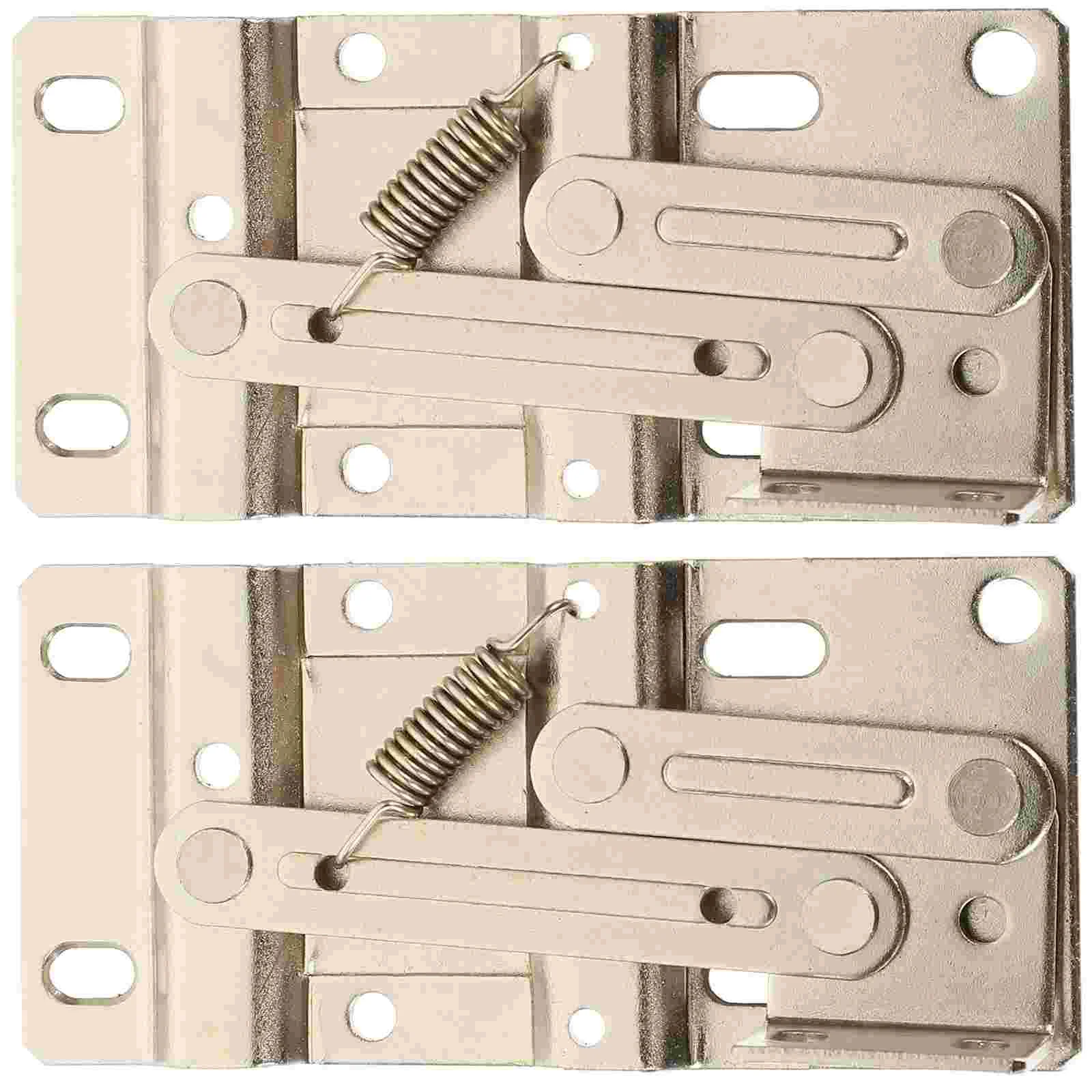 

2 Pcs Flip down Hinge Kitchen Cabinet Door Hinges Small Repair for Hidden Sink Base Tip-out Trays Locking Corner