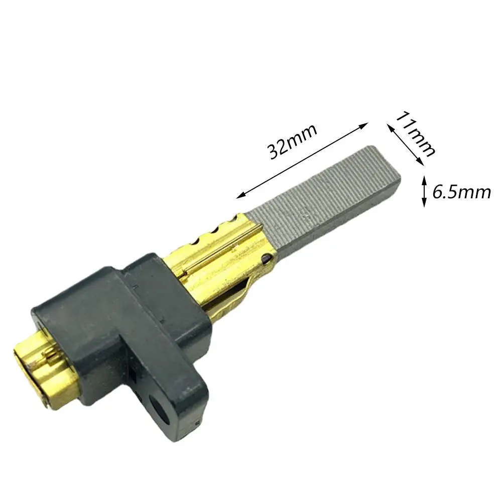 Imagem -05 - Motor Escova de Carbono para Aspirador de pó Escovas de Carbono Peças de Reposição para lg 6.5x11x32 mm pc Pcs