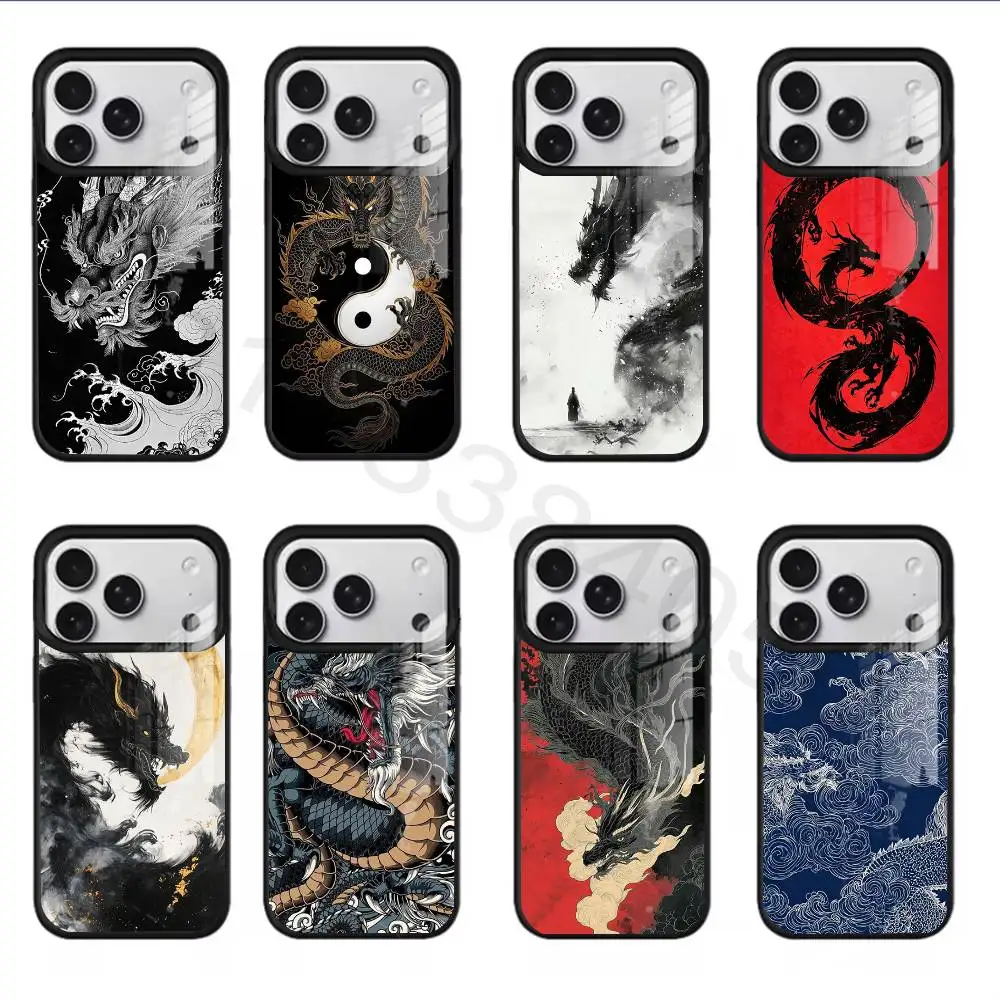 

D-Dragon Phone Case For iPhone 17,16,15,14,13,12,11,Pro,Max,Plus,Mini,SE4,E Magnetic For Magsafe Wireless