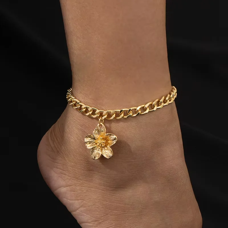 Bohemia Chain Anklets for Women Foot Accessories Summer Beach Barefoot Sandals Bracelet ankle On The Leg Female