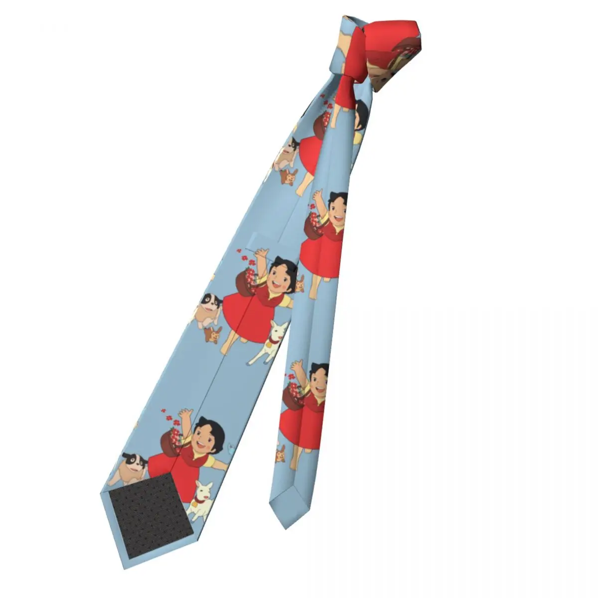 Men\'s Tie Cartoon Heidi The Girl Neck Ties Anime Cute Funny Collar Tie Design Daily Wear Party Quality Necktie Accessories