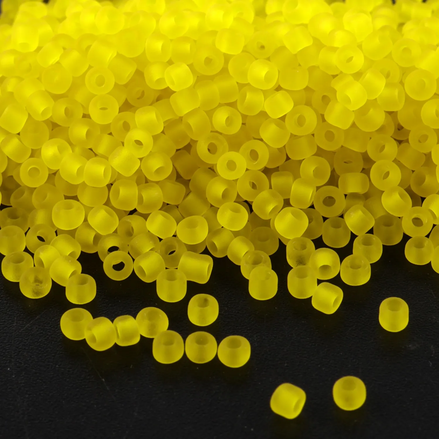 Hochwertige transparente matte Farbperlen CJ 11/0, 10g/Tube, geeignet für alle Arten von DIY-Bastelarbeiten usw. – Detail 23