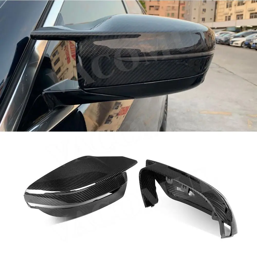 

for BMW 3 4 Series G80 M3 G82 G83 M4 2021+ Dry Carbon Fiber Rearview Mirror Cover Replacement Car Shell Accessories