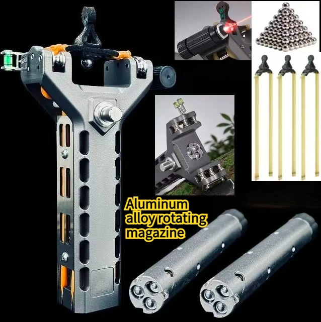 42 Continuous Firing Metal Rotating Magazine Automatic Loading Outdoor Competitive Hunting Equipment