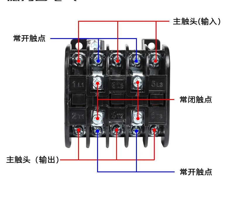 CDC10-10A AC contactor 380v220v127v110v three-phase 36v household CJT1 small