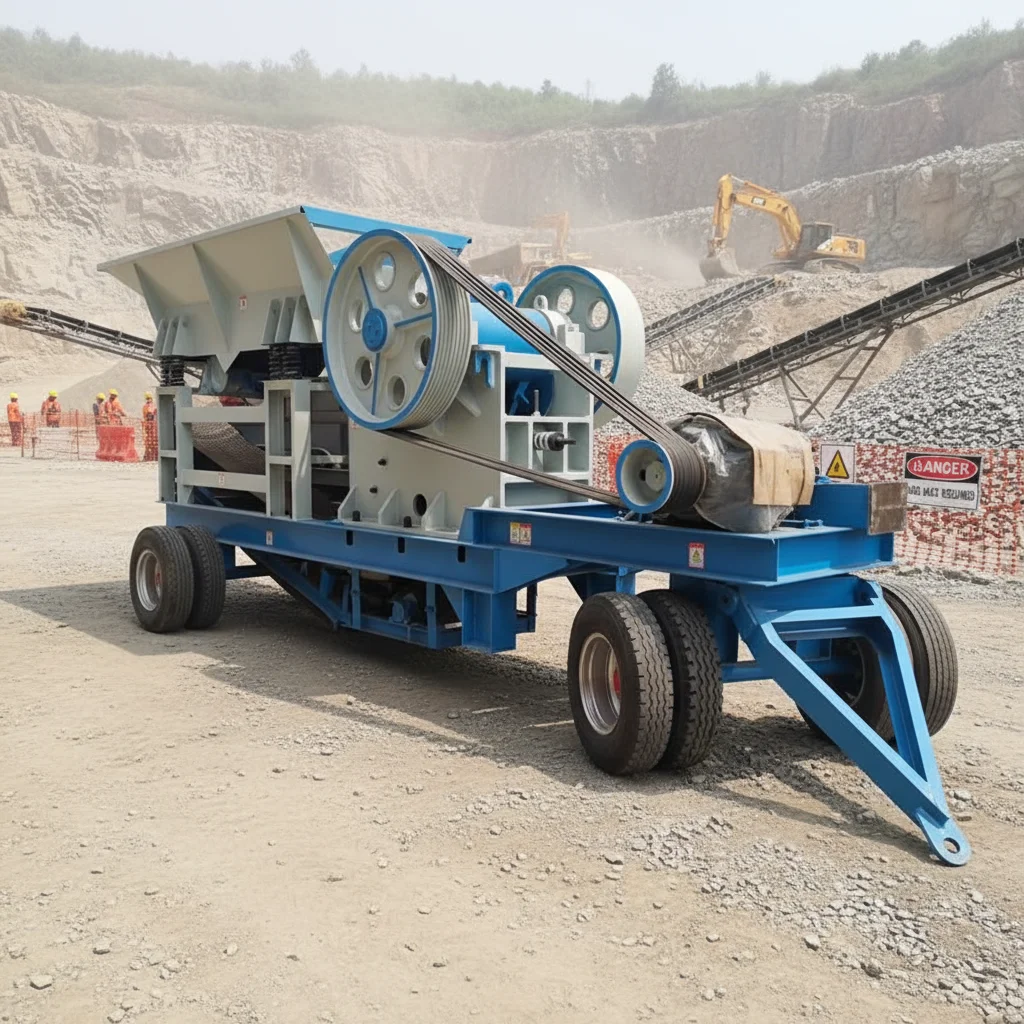 Manufacturers Direct Stone Crusher Construction Waste Crusher Open Can Run Jaw Crusher