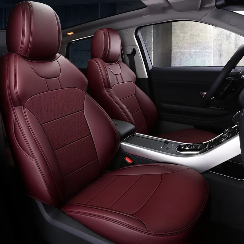 

Car Seat Covers For Jeep Wrangler III Unlimited JK 2013 - 2018 Custom Faux Leather For 2 Front Seats Only Interior Accessories