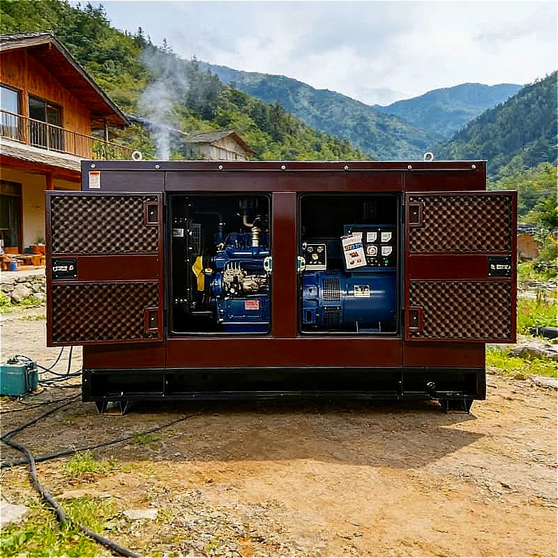 High Quality Generator Set Industrial Generator for Highway Roadside Service Area EV Charging Station Grid Backup Customized