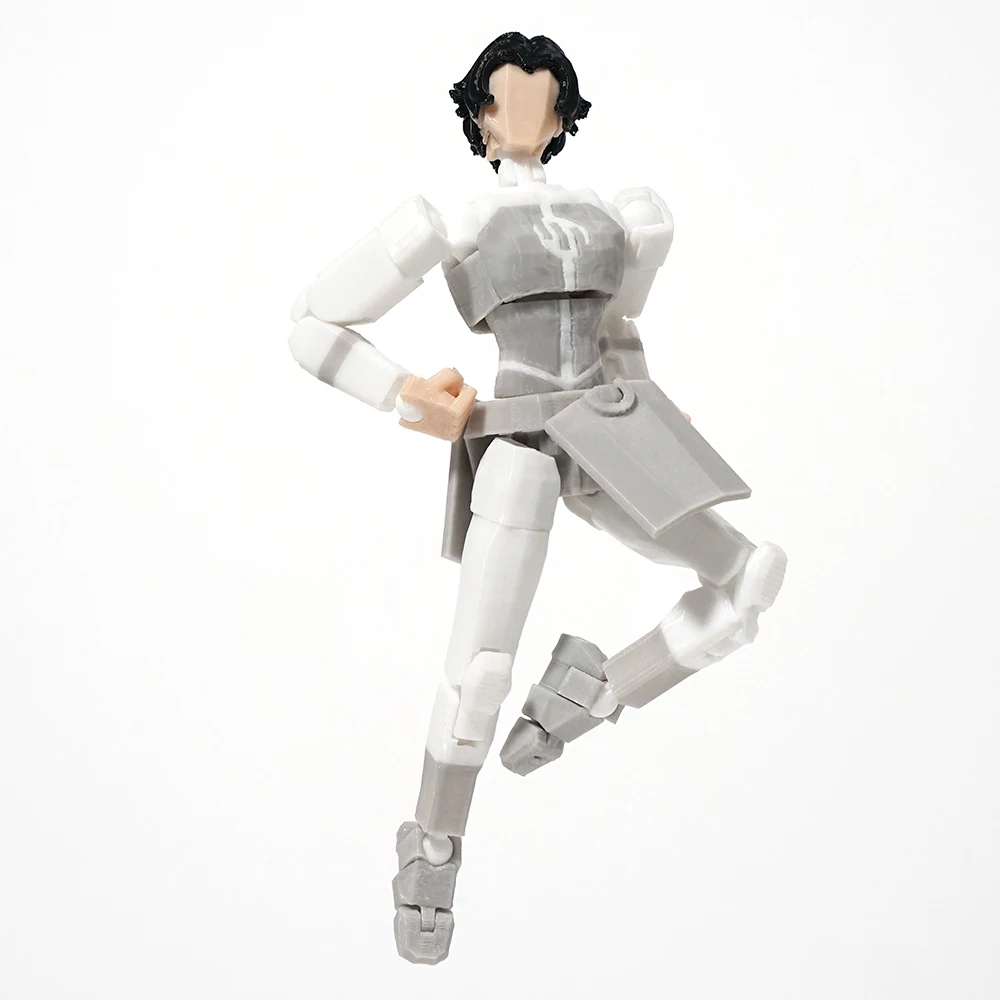 

3D-печатные фигурки Invincible Anissa: аниме-модель Lucky Dummy 13, супергерои, многосуставные игрушки-украшения, подарок