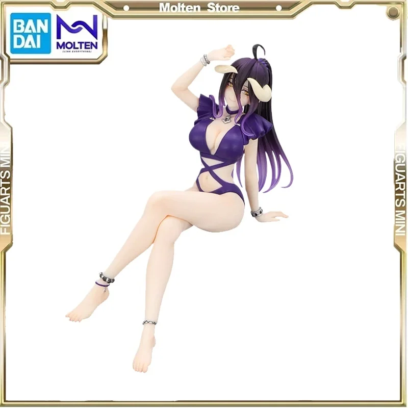 

Bandai Genuine OVERLORD Albedo Action Figure Ornament Instant Noodle Pressure Collectible Model Toys Children Birthday Gift