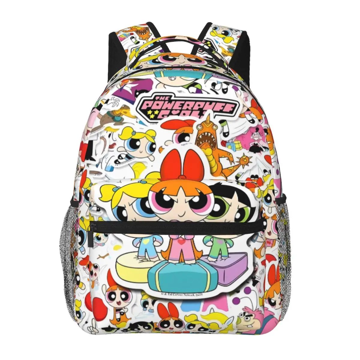 

The-Powerpuff-Girls Backpack for Men Women Fashion Student Business Daypack College Shoulder Bag 16in