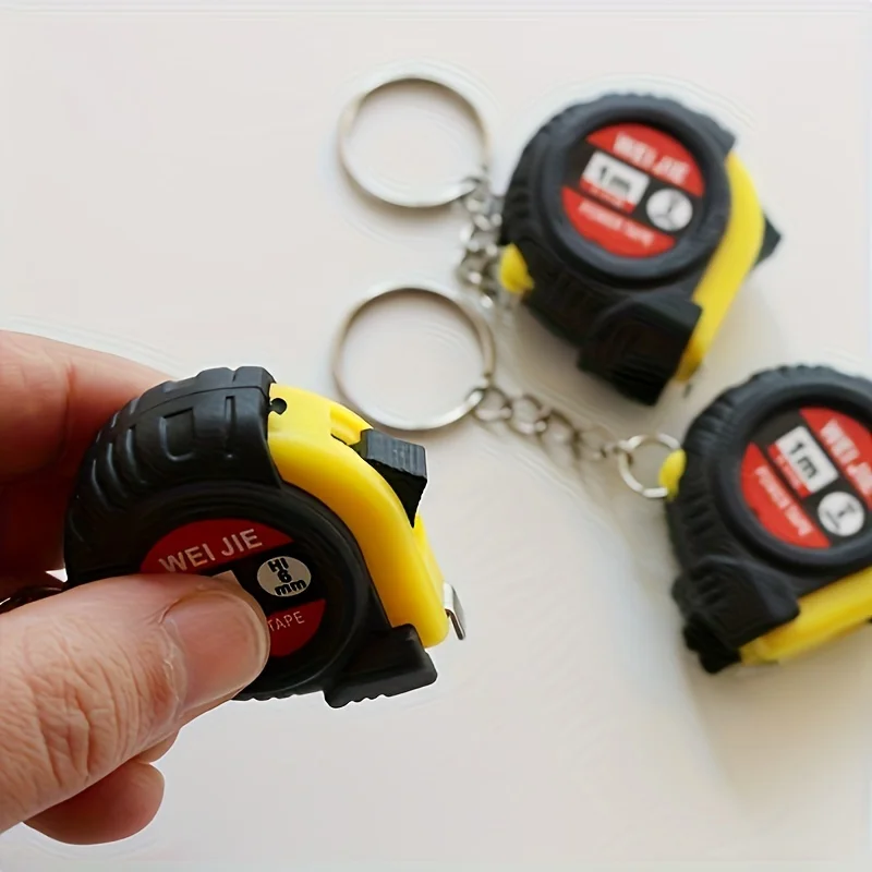 سلسلة مفاتيح صغيرة قابلة للسحب بطول 1 متر/3 أقدام - قفل فرامل، محمولة، مثالية للاستخدام اليومي والحفلات - هدية ترويجية مثالية