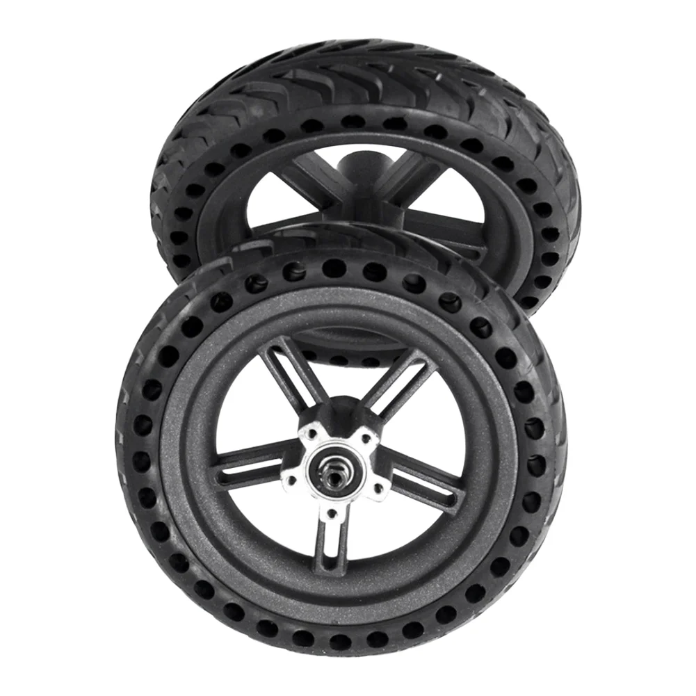 8.5 inch For Honeycomb Tire Kit for Xiaomi For M365 Scooter Featuring Shock Absorption Rim Disc Brake Disc and Black Finish