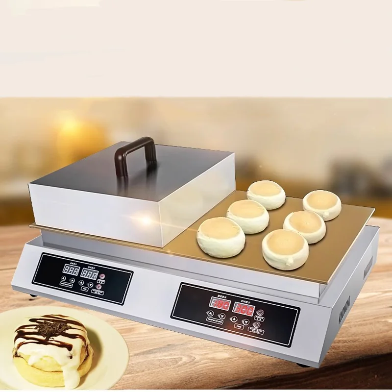 110V 220V Commercial Digital Display Souffle Machine Fluffy Japanese Souffle Pancakes Maker Machine