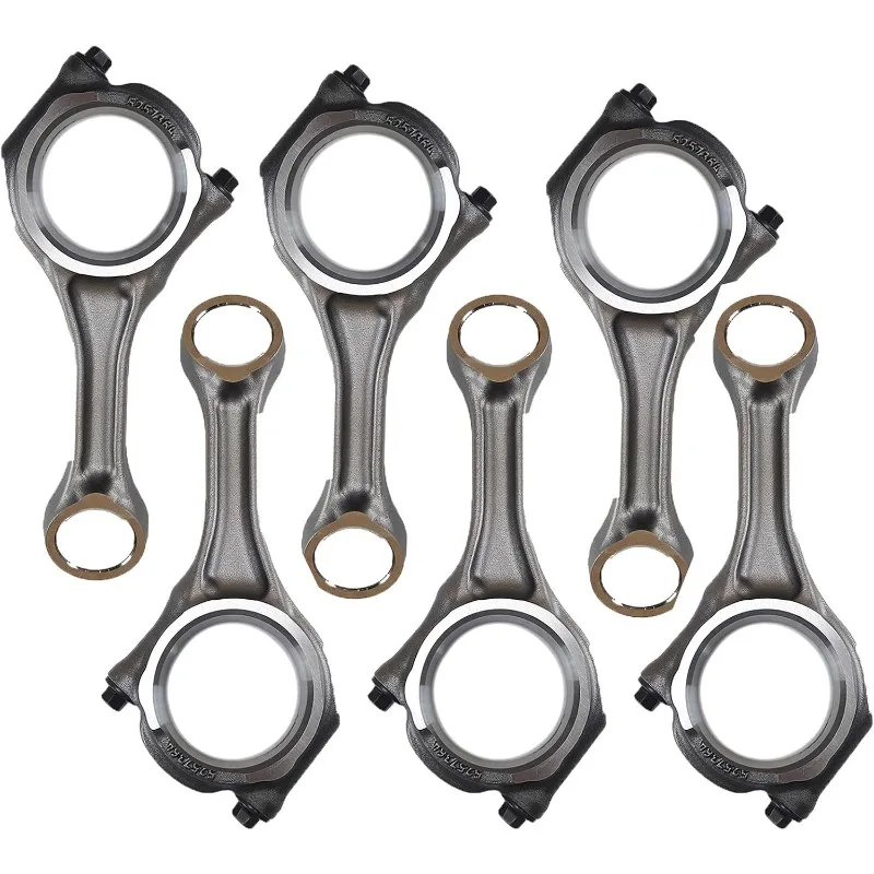 

6X Connecting Rod 6737-32-3120 6737323120 for Komatsu 6D107 PC200LC-8 Engine