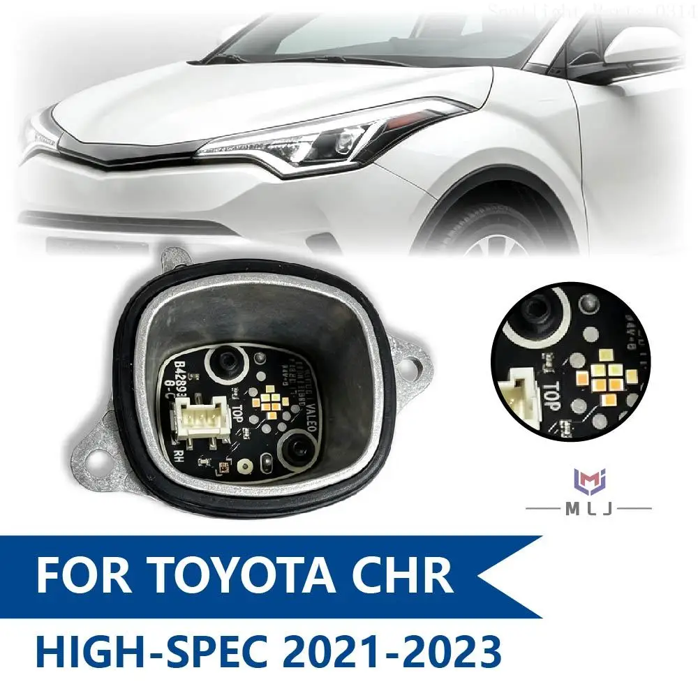 Angel Eyes DRL Module For Toyota CHR 2020-2023 High Spec LED Headlight White Light DRL Light Spurce Module Car Accessories