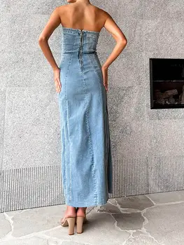 8 best sales 데님 드레스 - №5