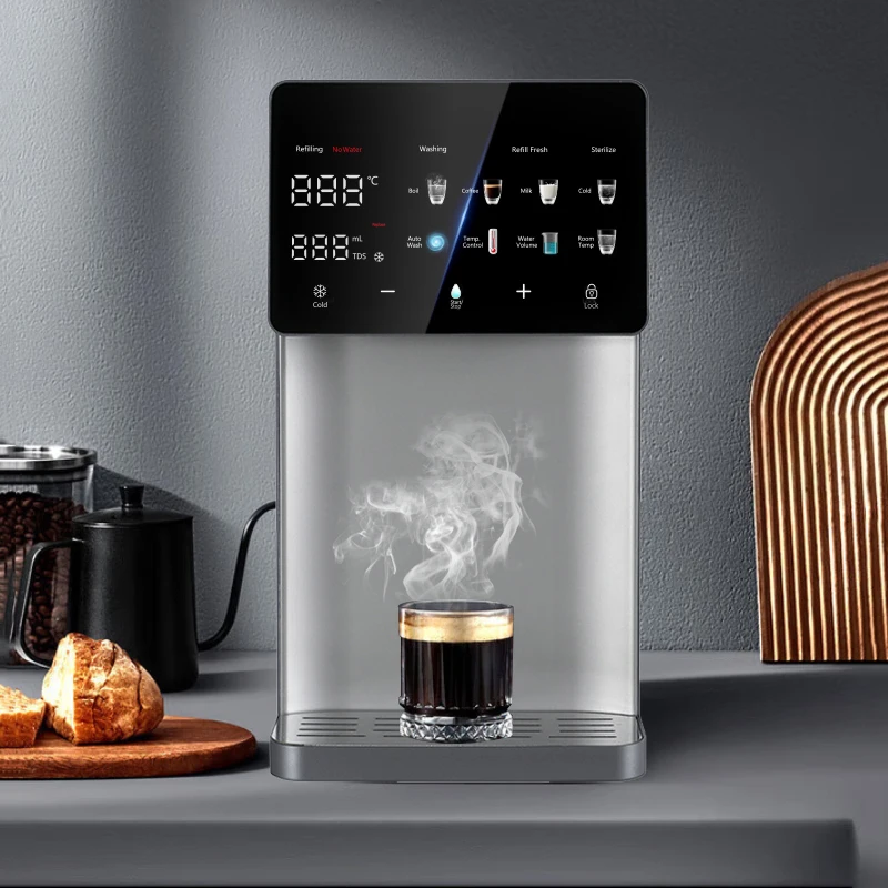 Factory Price 75G 3-in-1 Desktop Water Purifier (Cooling, Heating, Purification) with 4 Satges Filter