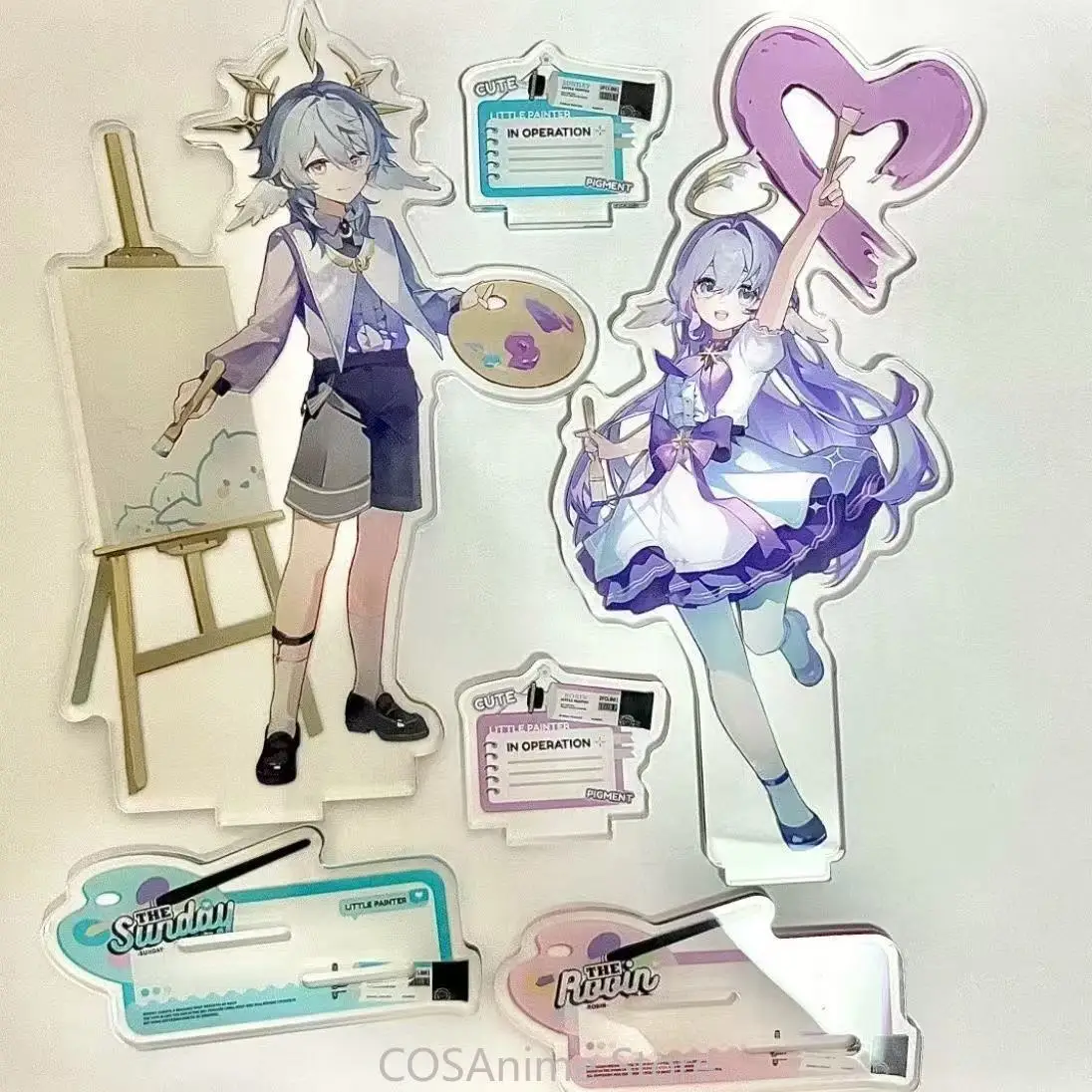 

Игра Honkai: Star Rail Robin Sunday, аниме-фигурка, акриловая подставка, модель, тарелка, декор для стола, стоячий знак, настольные фанаты, рождественский подарок