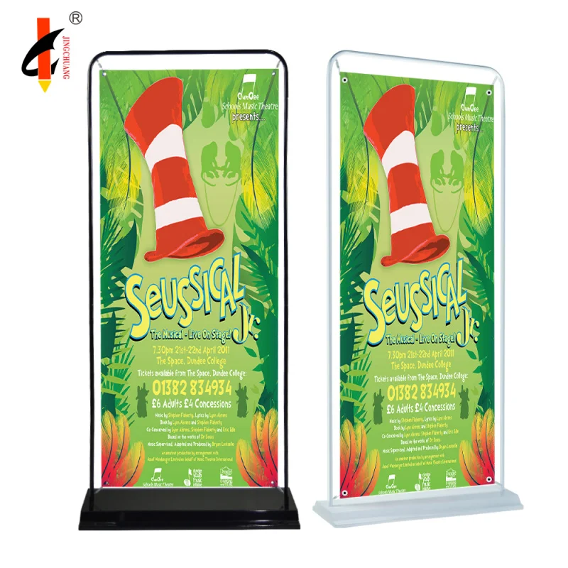 Customized. promotional by shape stand stainless steel supermarket advertising floor display stand